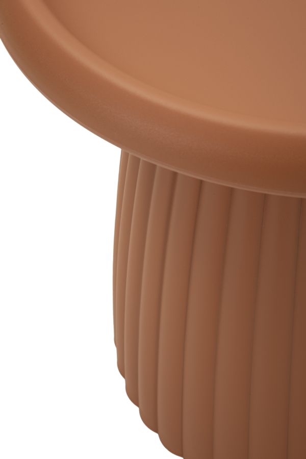 GEAX END TABLE RED CM Ø 50X45 - slika 4