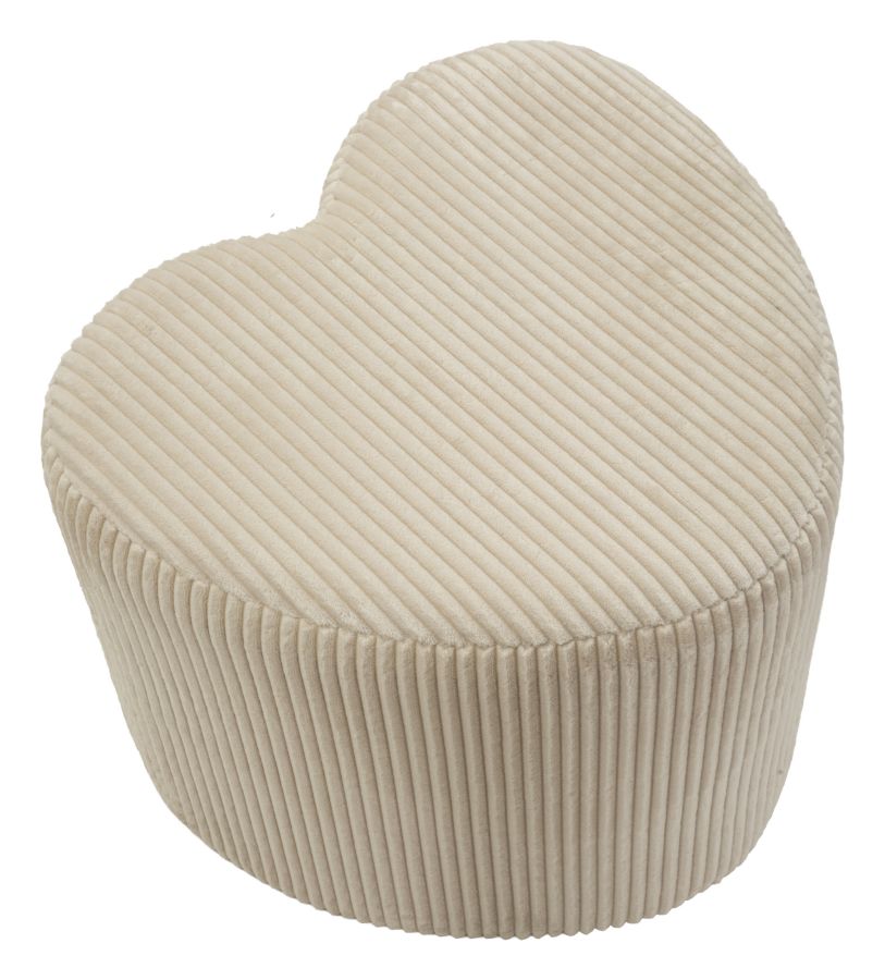 DUBLINO HEART POUF CM 49X45X42 - slika 2