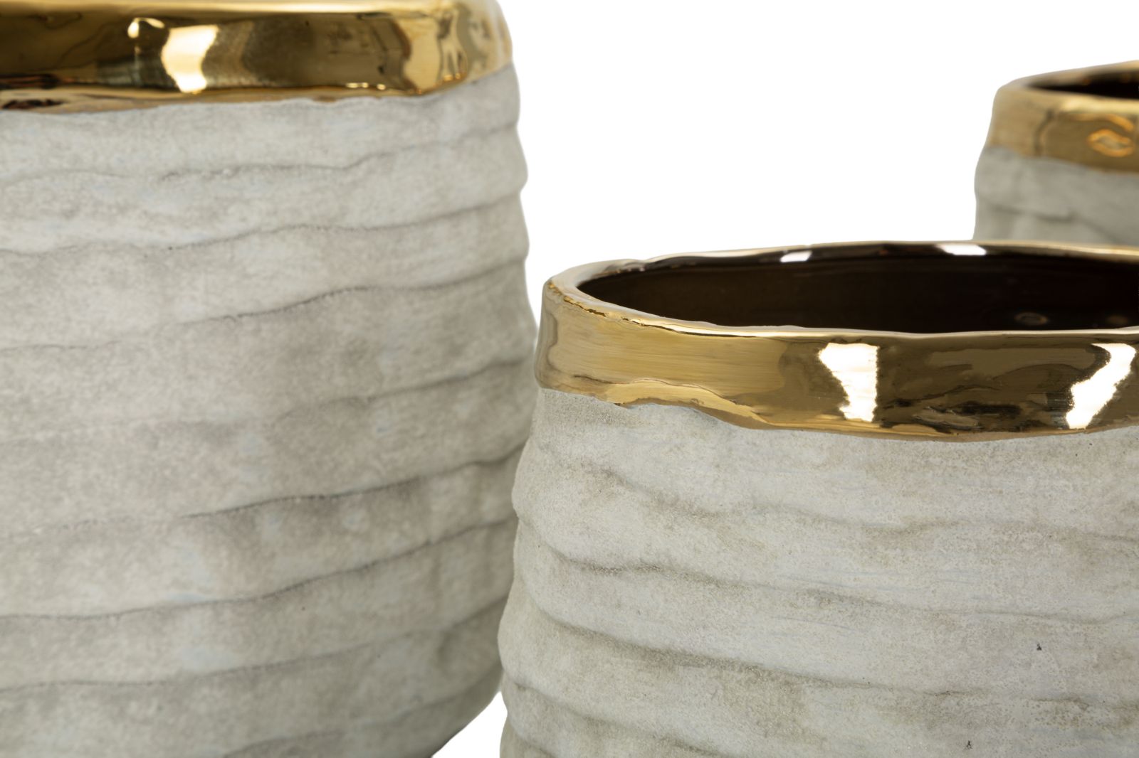LIMA TALL CACHEPOT SET 3 PCS CM Ø 23X17,5-18,5X15-15X12,5 - slika 3