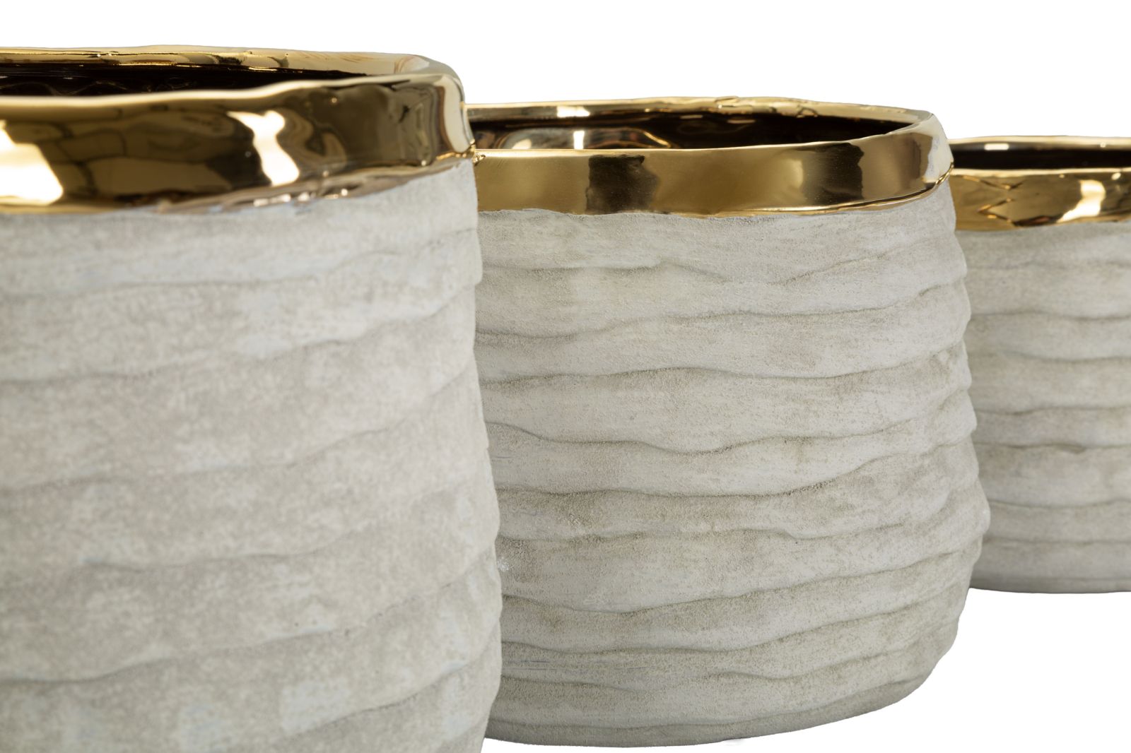 LIMA TALL CACHEPOT SET 3 PCS CM Ø 23X17,5-18,5X15-15X12,5 - slika 5