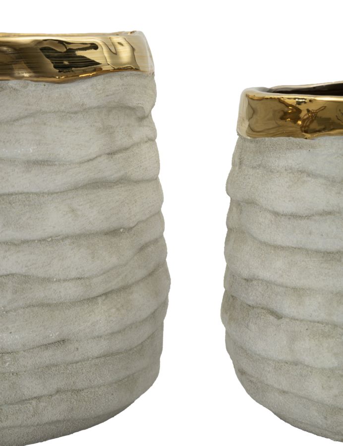LIMA TALL CACHEPOT SET 3 PCS CM Ø 23X17,5-18,5X15-15X12,5 - slika 6