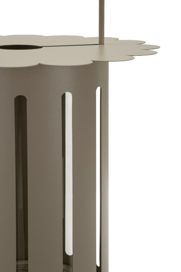 SATURN LANTERN DOVE GREY CM Ø 24X43 - slika 4