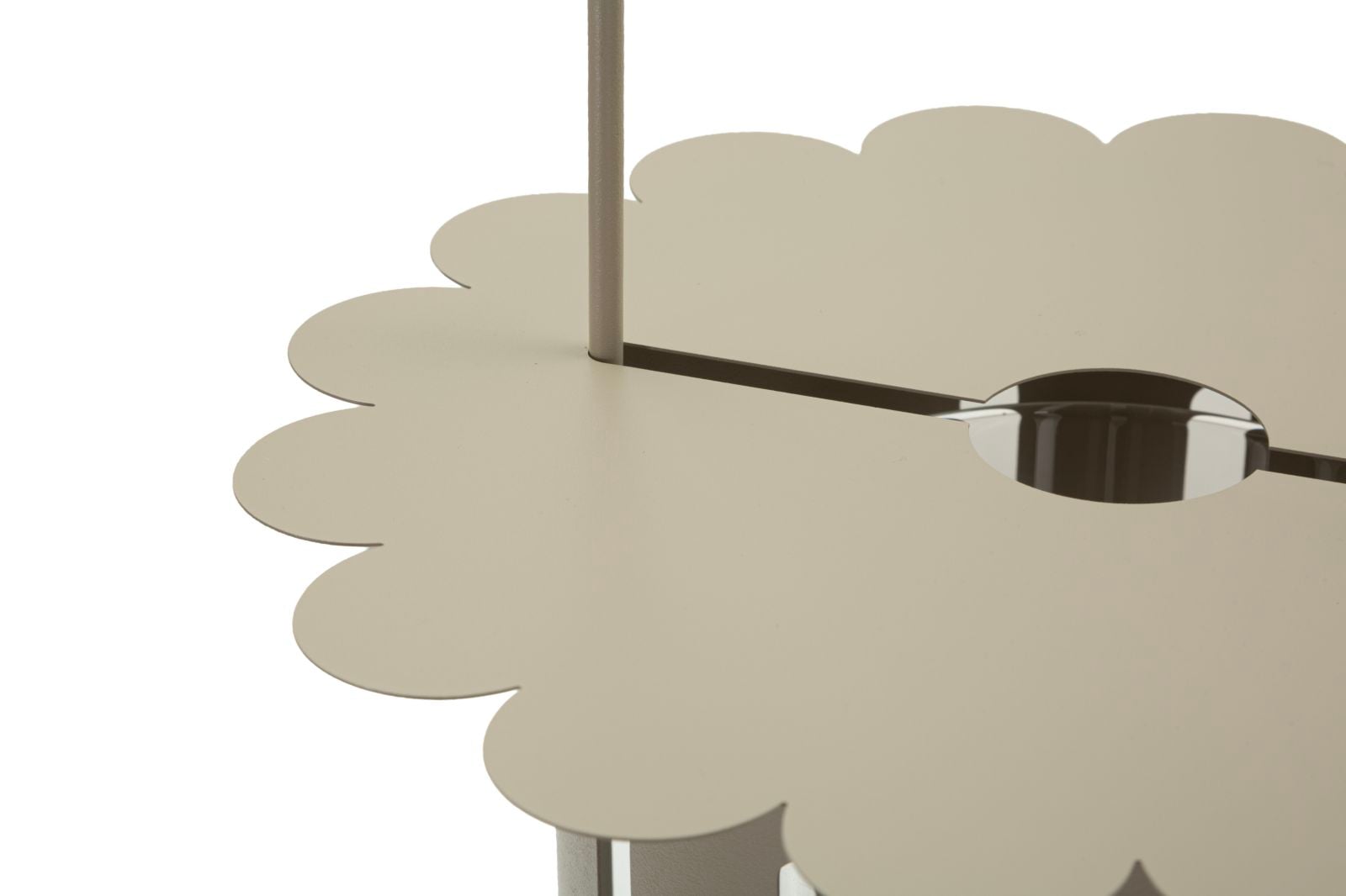 SATURN LANTERN DOVE GREY CM Ø 24X43 - slika 2