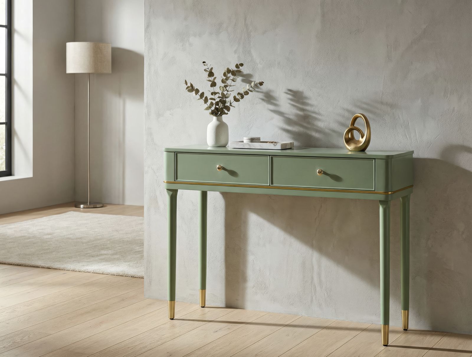 CAMILLE CONSOLE GREEN CM 101X37X78 - slika 8