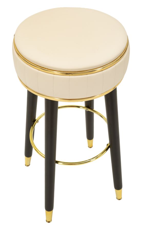 LONDON BAR STOOL CREAM CM Ø 38X74 - slika 3