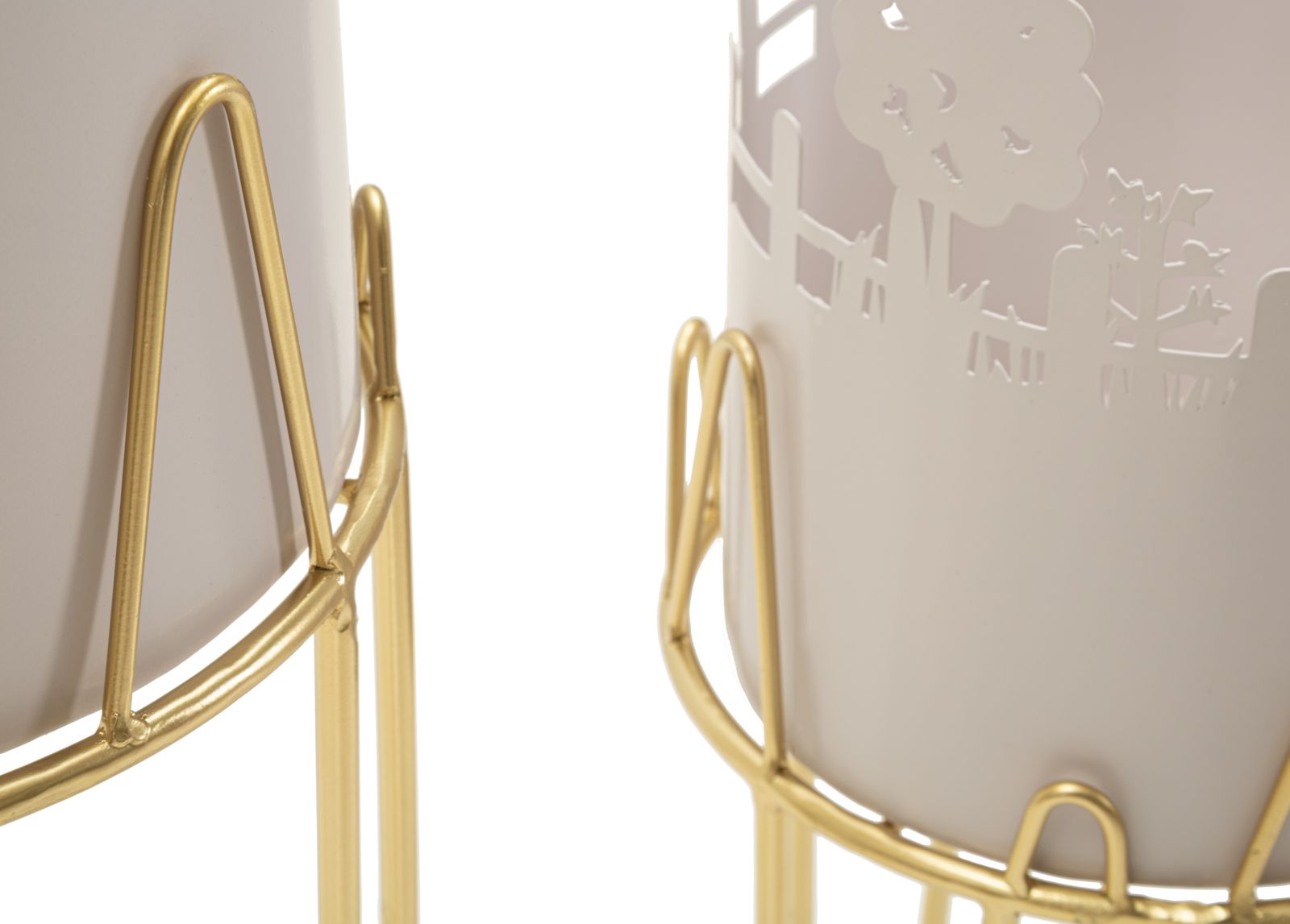 TREE VASE HOLDER SET 2 PCS CM Ø 27X79-22,8X62 - slika 4