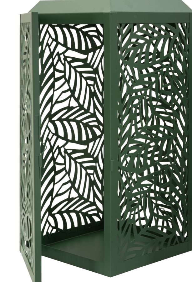 CARVING LANTERN SET 2 PCS CM 17,8X17,8X44-13,8X13,8X34 - slika 5