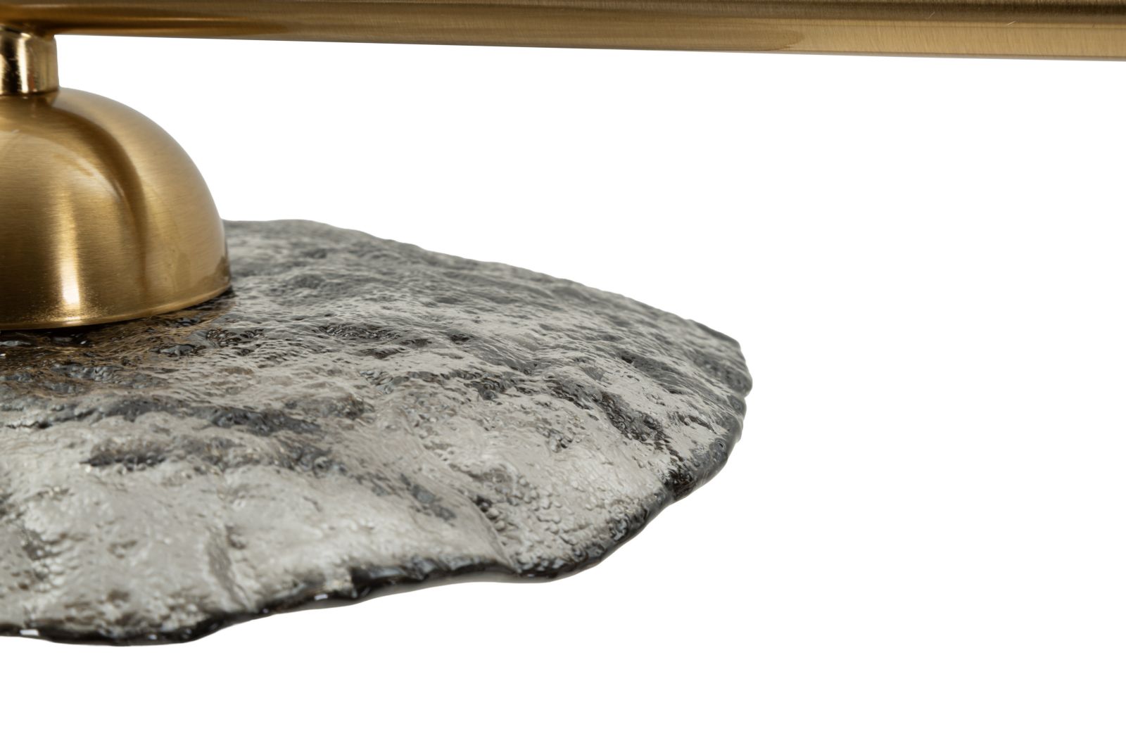 EMILY 3 LIGHT CEILING LAMP GREY GLASS CM 100X24X18 - slika 4