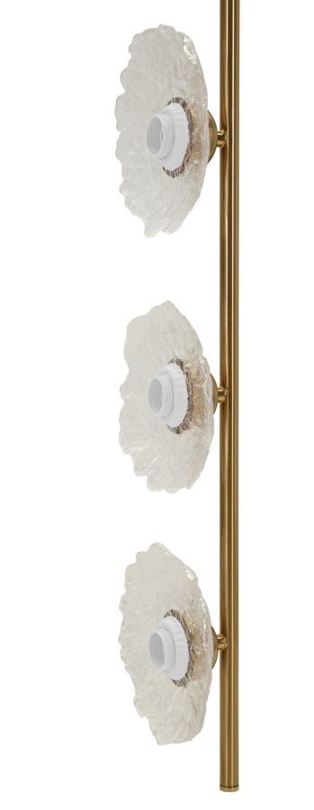 EMILY VERTICAL CEILING LAMP TRASPARENT GLASS CM 15X16X110 - slika 3