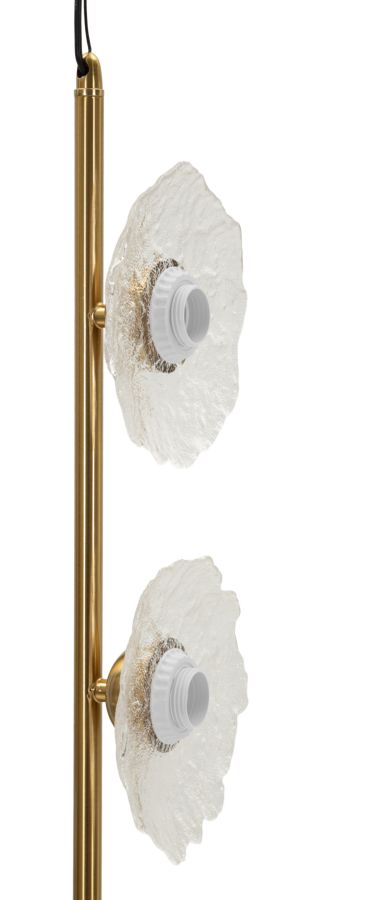 EMILY VERTICAL CEILING LAMP TRASPARENT GLASS CM 15X16X110 - slika 5
