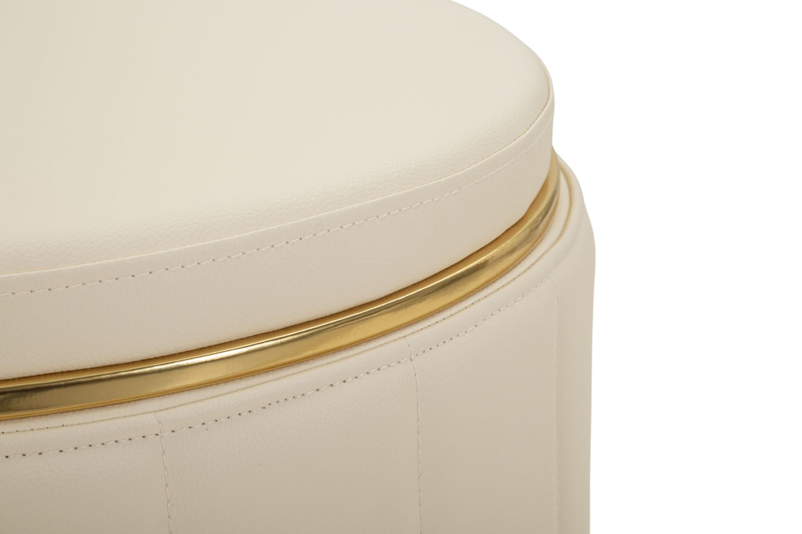 LONDON POUF WITH STORAGE CREAM CM Ø 46,5X44 - slika 3