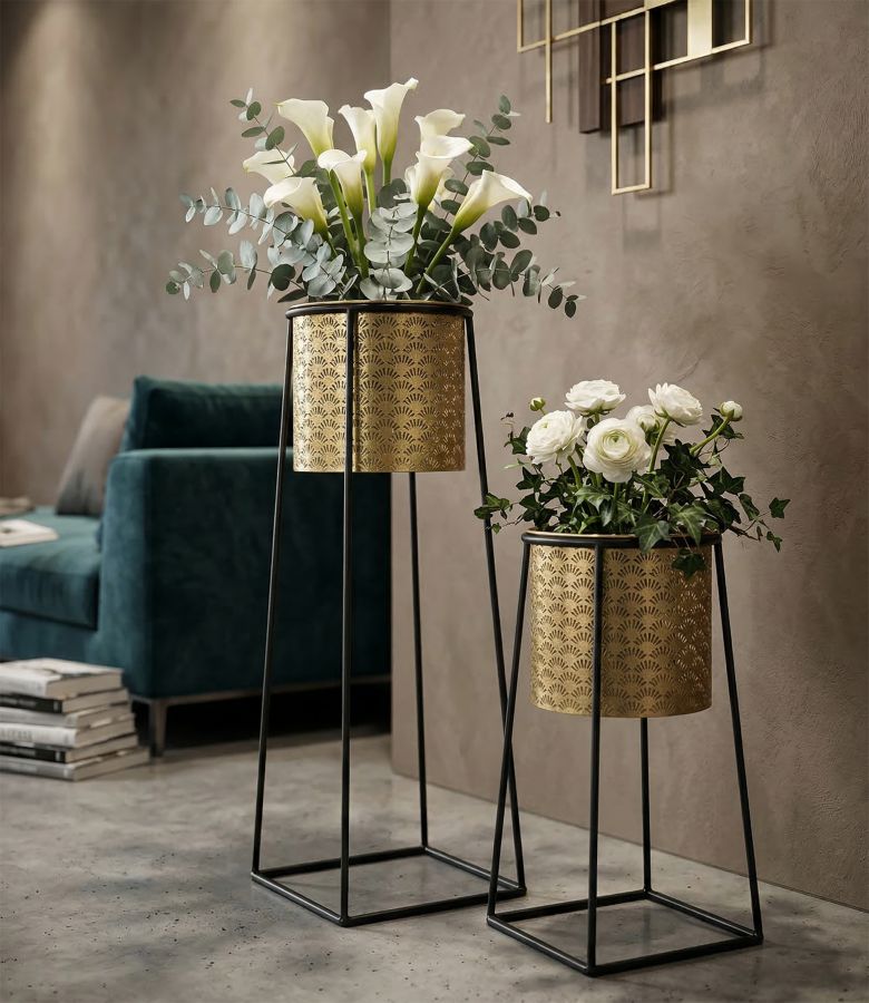 FLOWER HOLDER COUPLE CUP CM Ø 26X70-23X45 - slika 8