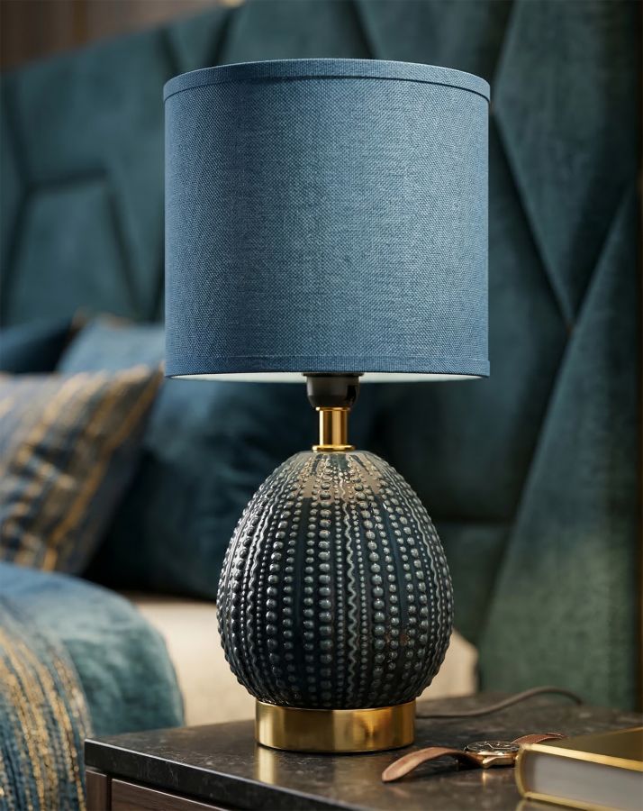 BADSIDE LAMP FLAVI BLUE CM Ø 15X30,5 - slika 5