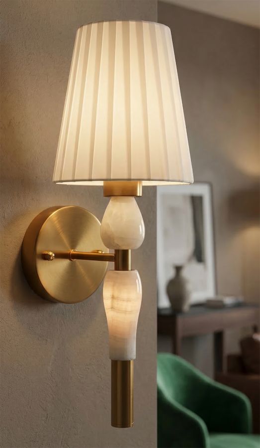 BUDAPEST WALL LAMP CM 16X20X46 - slika 7
