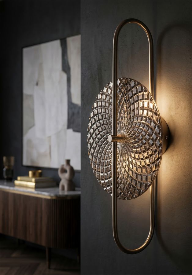 WALL LAMP SILVERY CM 28X15X54 - slika 6