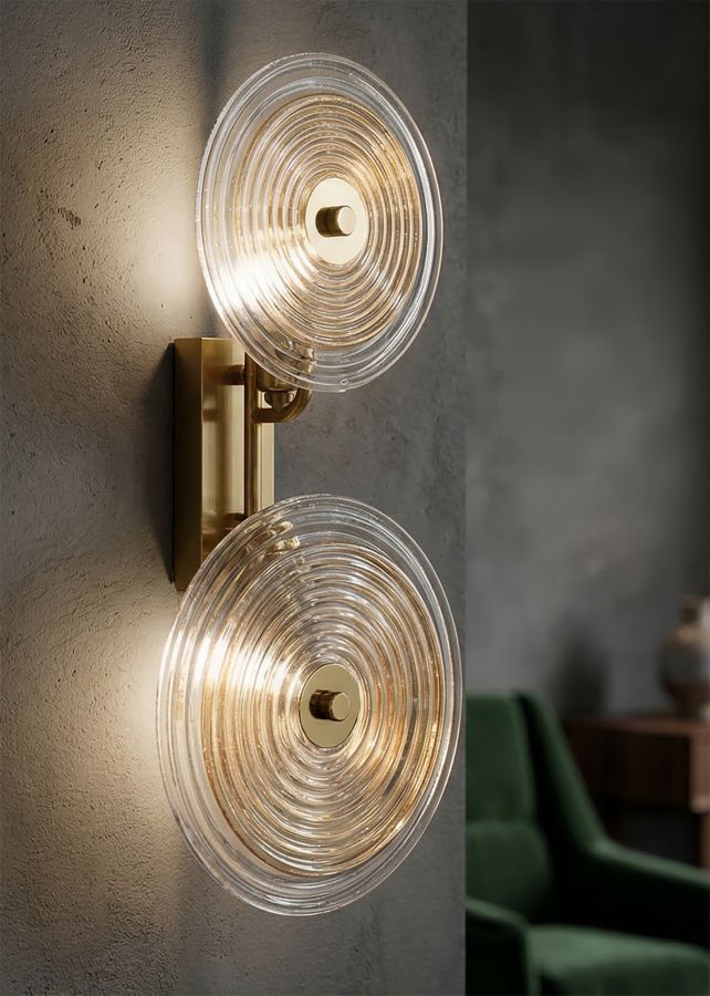 WALL LAMP VENICE CM 25X10X52 - slika 5