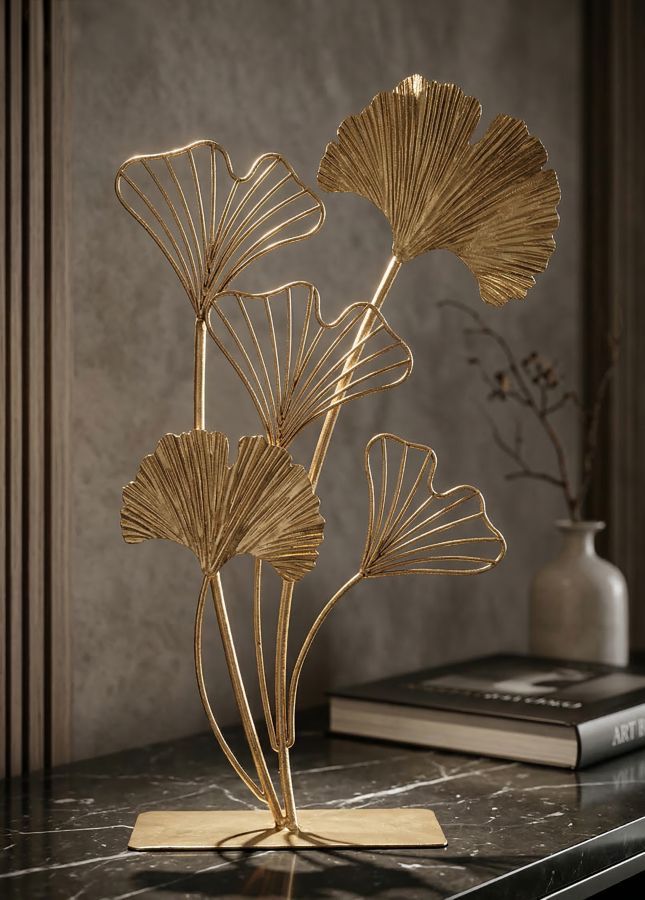 SCULPTUR LEAF CM 26X11,5X44,5 - slika 5