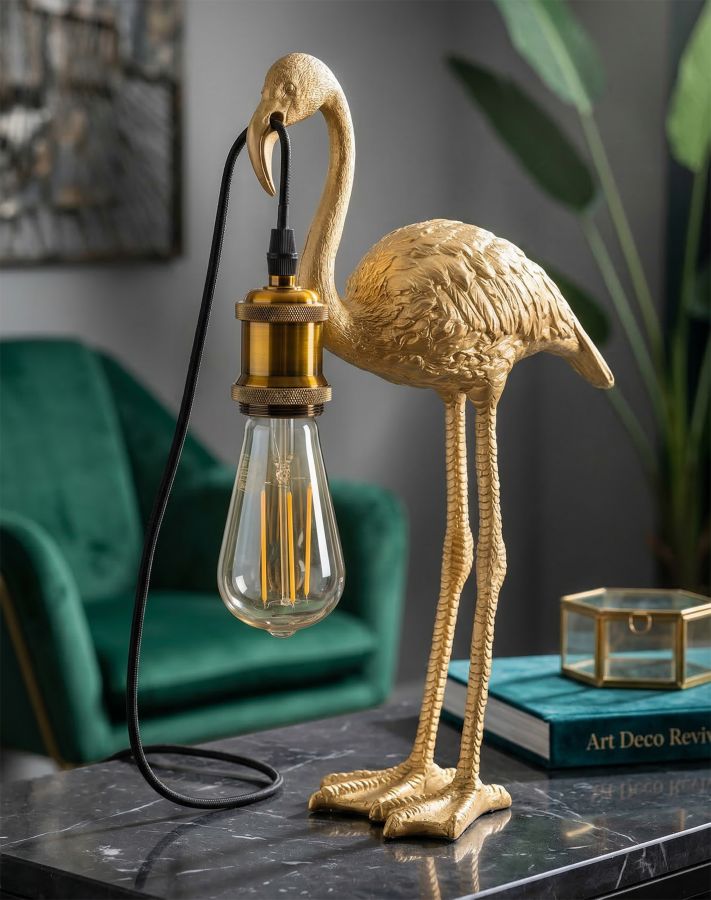 TABLE LAMP FLAMINGO CM 13X11,5X39,5 - slika 8