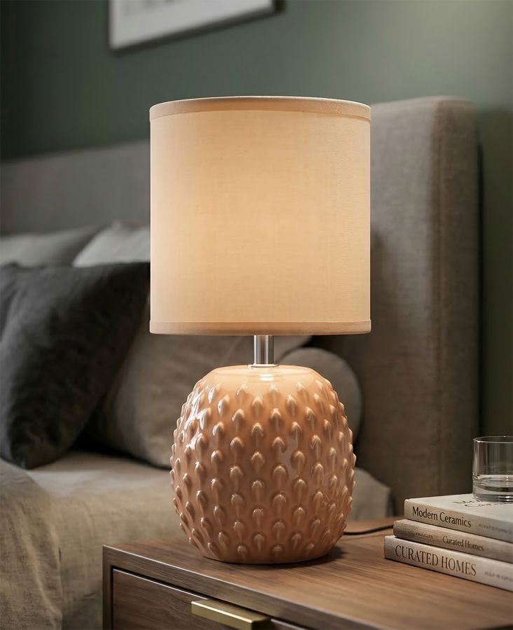 BADSIDE LAMP PONTUS PEACH CM Ø 14X27 - slika 7