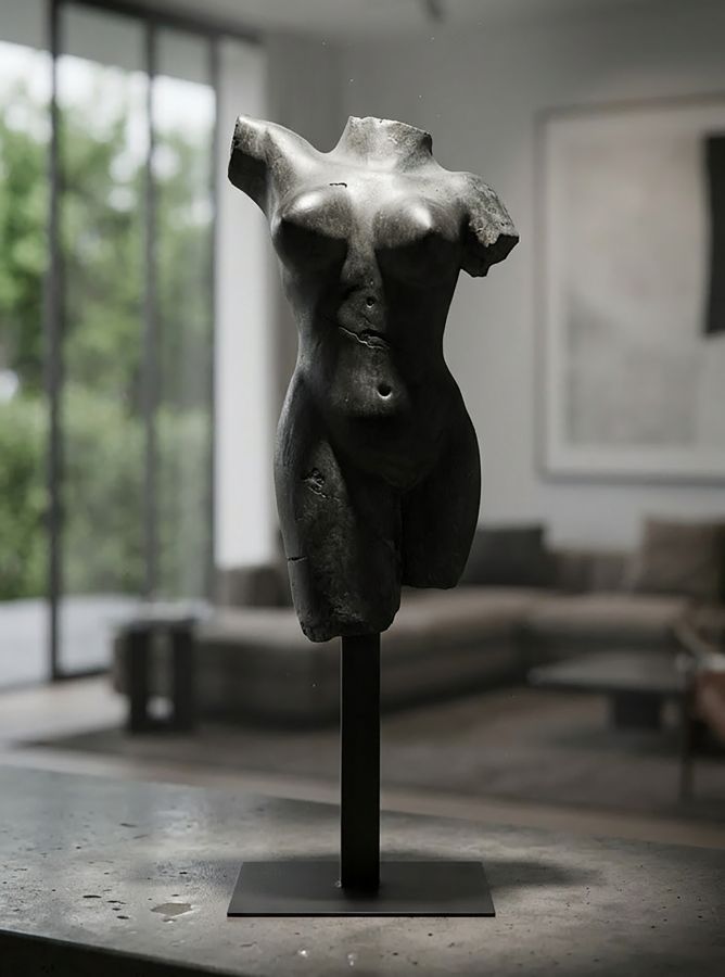 SCULPTUR MUSEUM WOMAN CM 19X17X50 - slika 6