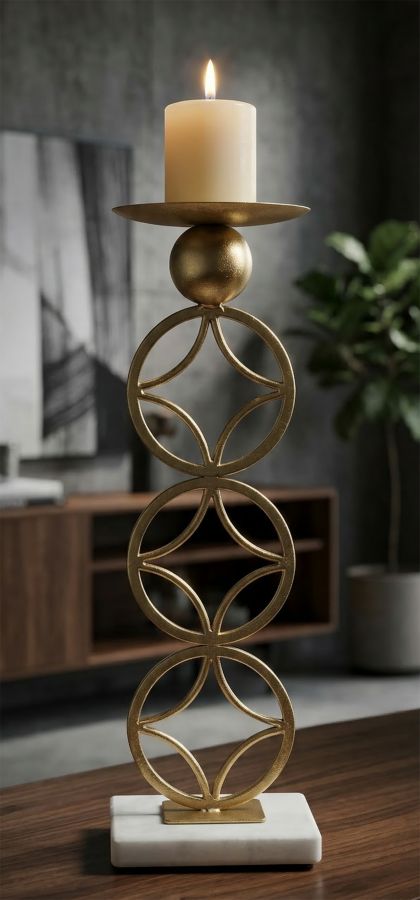 CANDLE HOLDER STAR CM 10X10X32 - slika 7