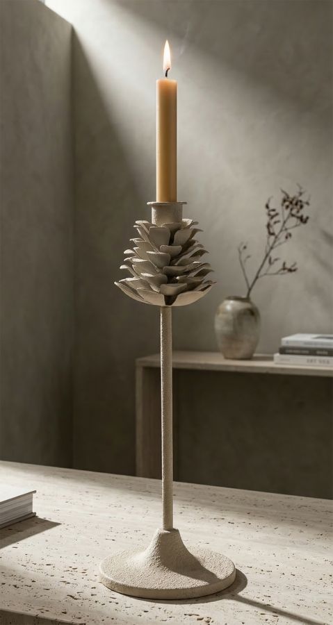 CANDLE HOLDER DUNE PIGNA 11,5X33,5 - slika 7