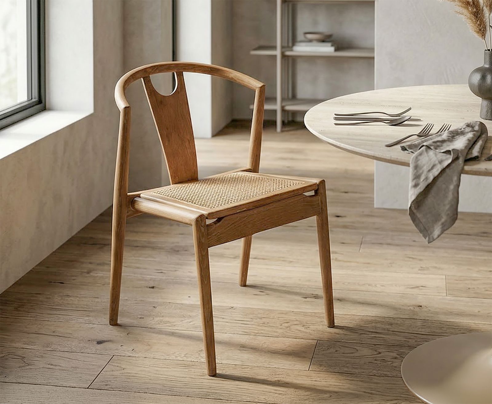 CHAIR JAPAN -B- SET 2 PCS CM 56X53X76 - slika 9