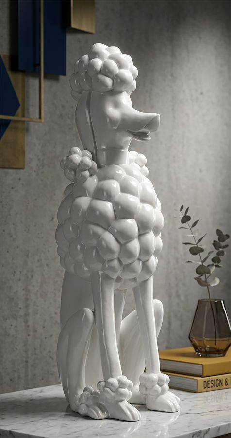 DOG WHITE CM 20X26X61 - slika 7