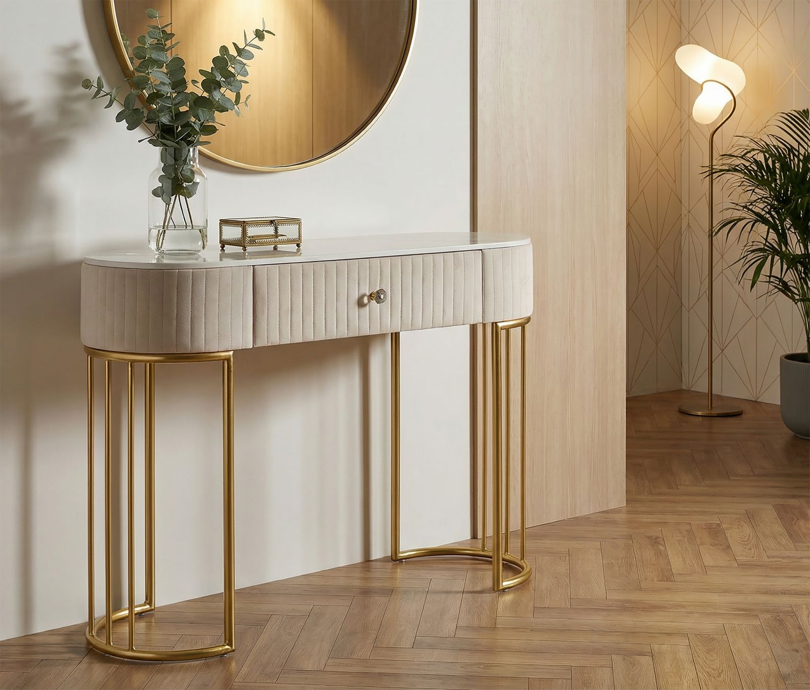 CONSOLE MONTPELLIER CREAM CM 100X40X75 - slika 7
