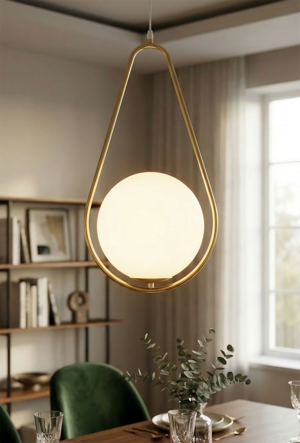 CEILING LAMP GLAMY DROP CM 24x20x46 - slika 8