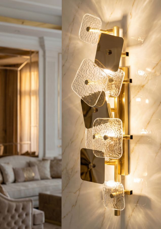 WALL LAMP GLASSY CM 24X13X76 - slika 6