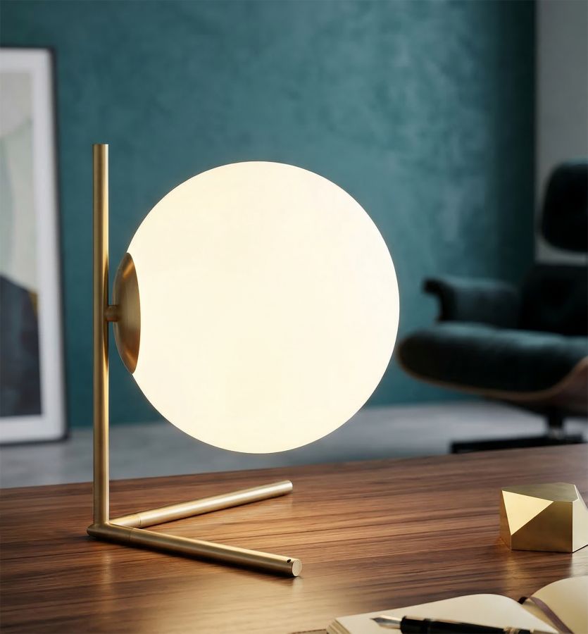 TABLE LAMP GLAMY LOW CM 25X25X27 - slika 5