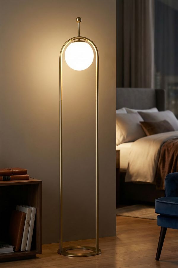 FLOOR LAMP GLAMY ARC Ø 28X168 - slika 5