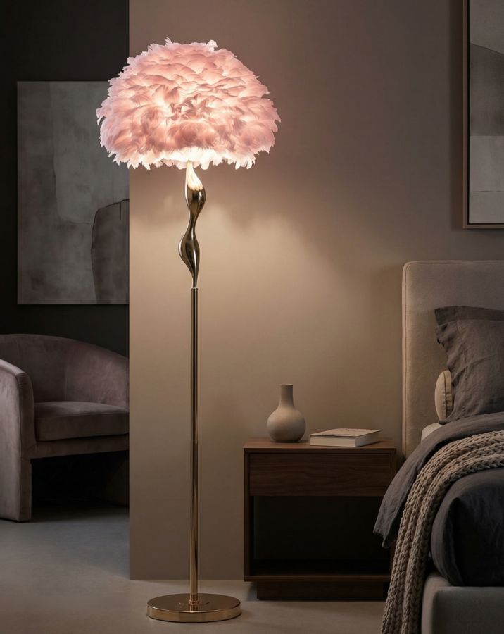 FLOOR LAMP SLIM PINK CM Ø 50X165 - slika 6