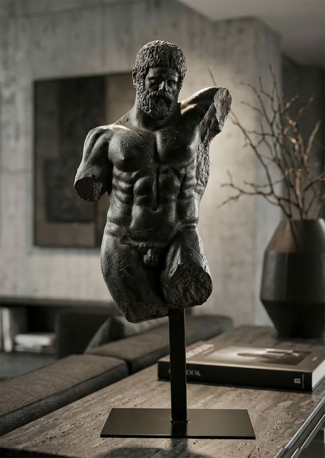 SCULPTUR MUSEUM MAN CM 26X22X57,5 - slika 6