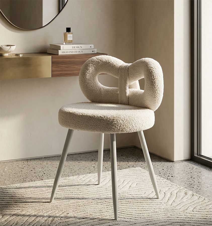 ILARY MINI CHAIR WHITE CM Ø 40X67
(SITTING HEIGHT CM 46) - slika 9