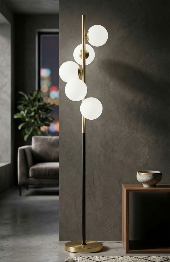 FLOOR LAMP GLAMY DARK CM Ø 30x160 - slika 7