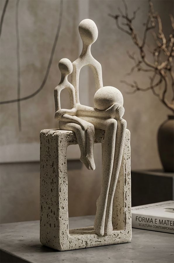 MATERNITY FIGURINE STONS CM 10X7,5X26 - slika 8