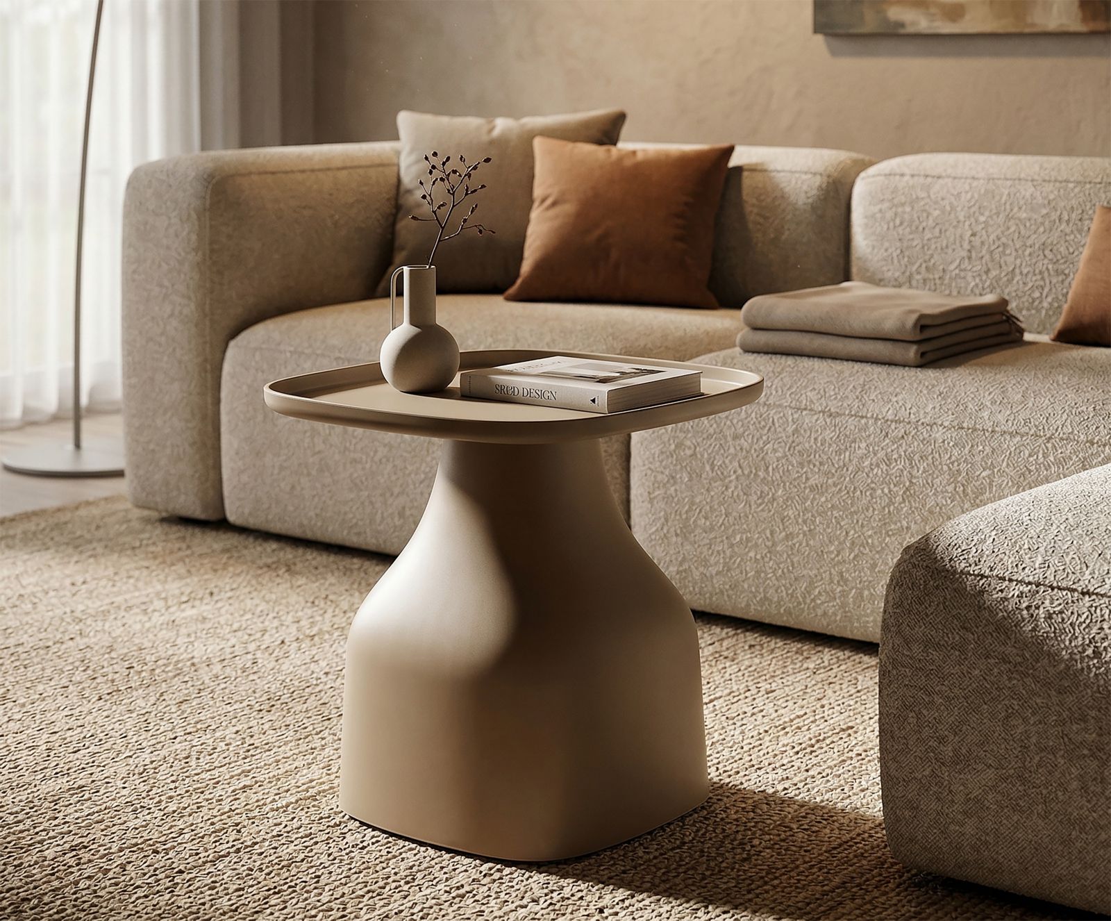 GEA TABLE GREY CM 48X48X50 - slika 6