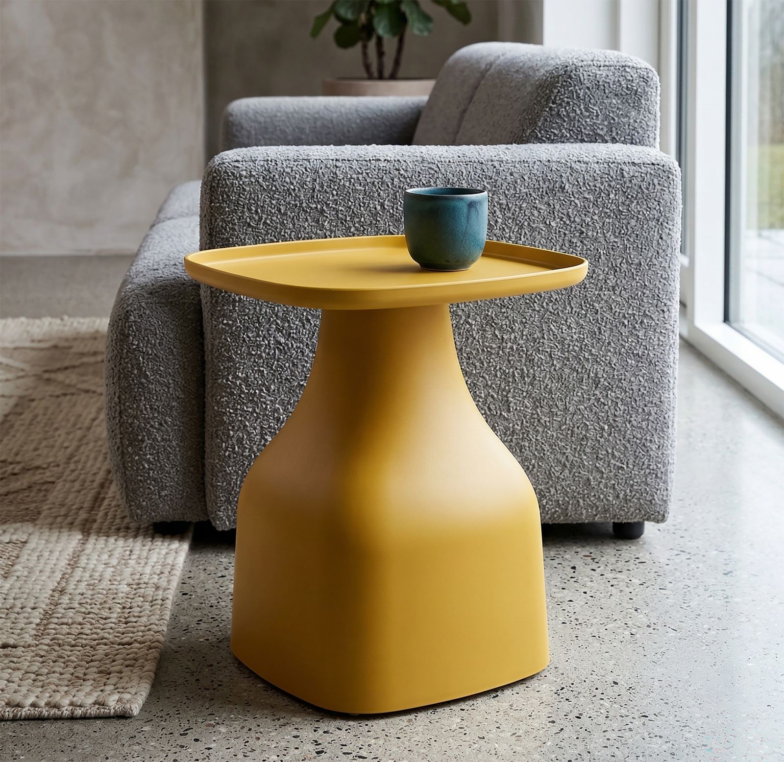 GEA TABLE YELLOW CM 48X48X50 - slika 6