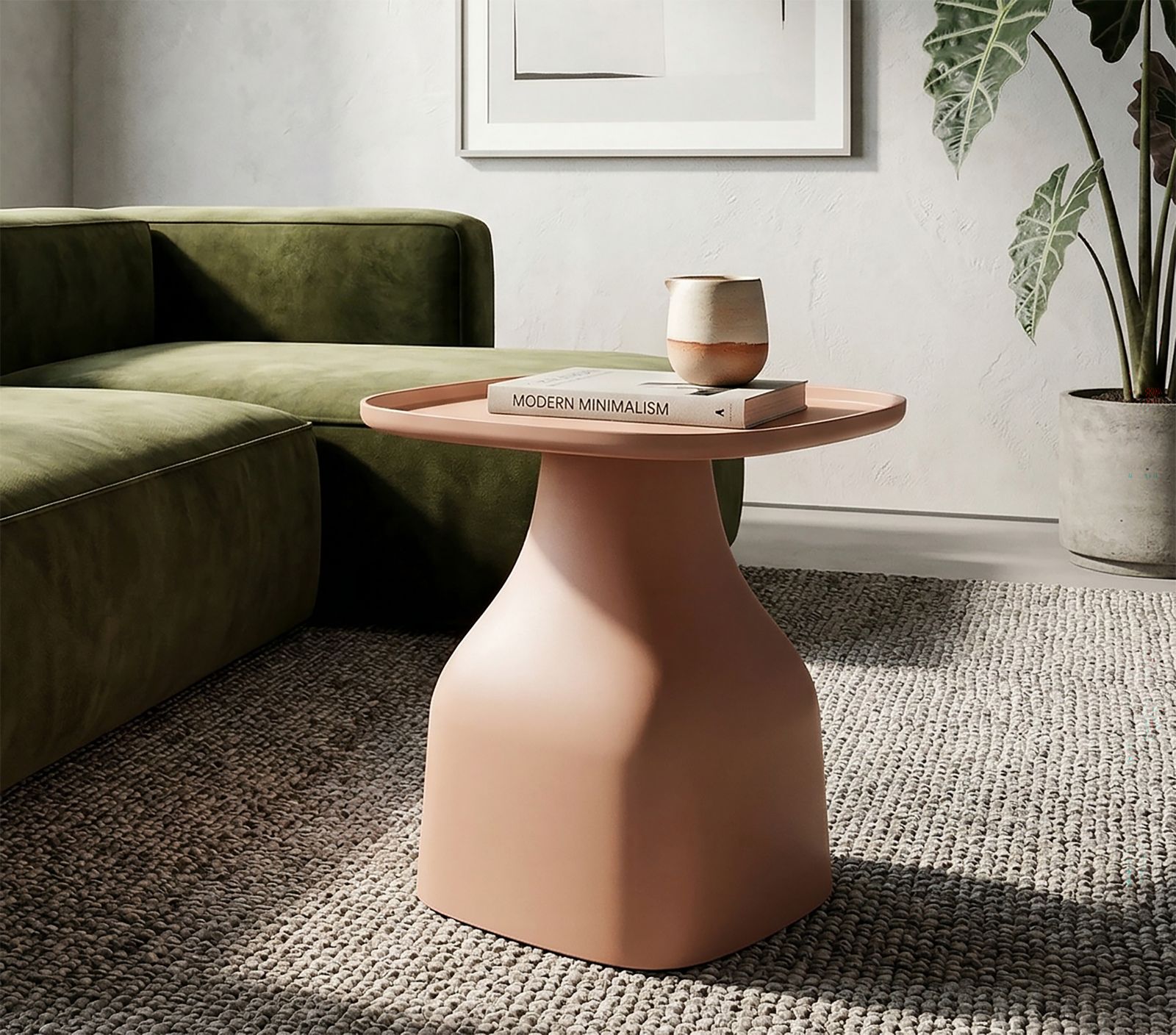 GEA TABLE PINK CM 48X48X50 - slika 6