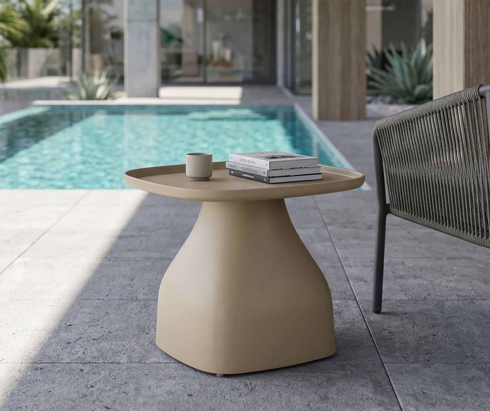 GEA TABLE GREY CM 48X48X38 - slika 7