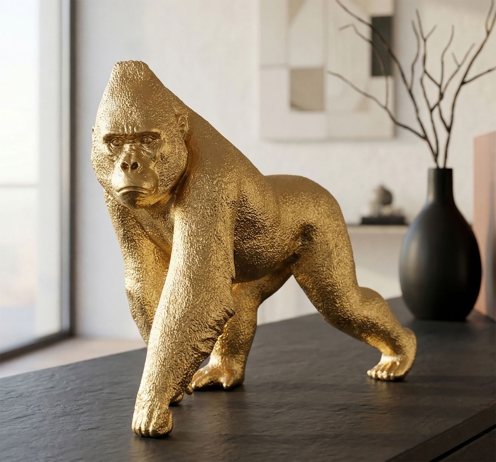 FIGURA GORILLA 2 - ZLATA - slika 17