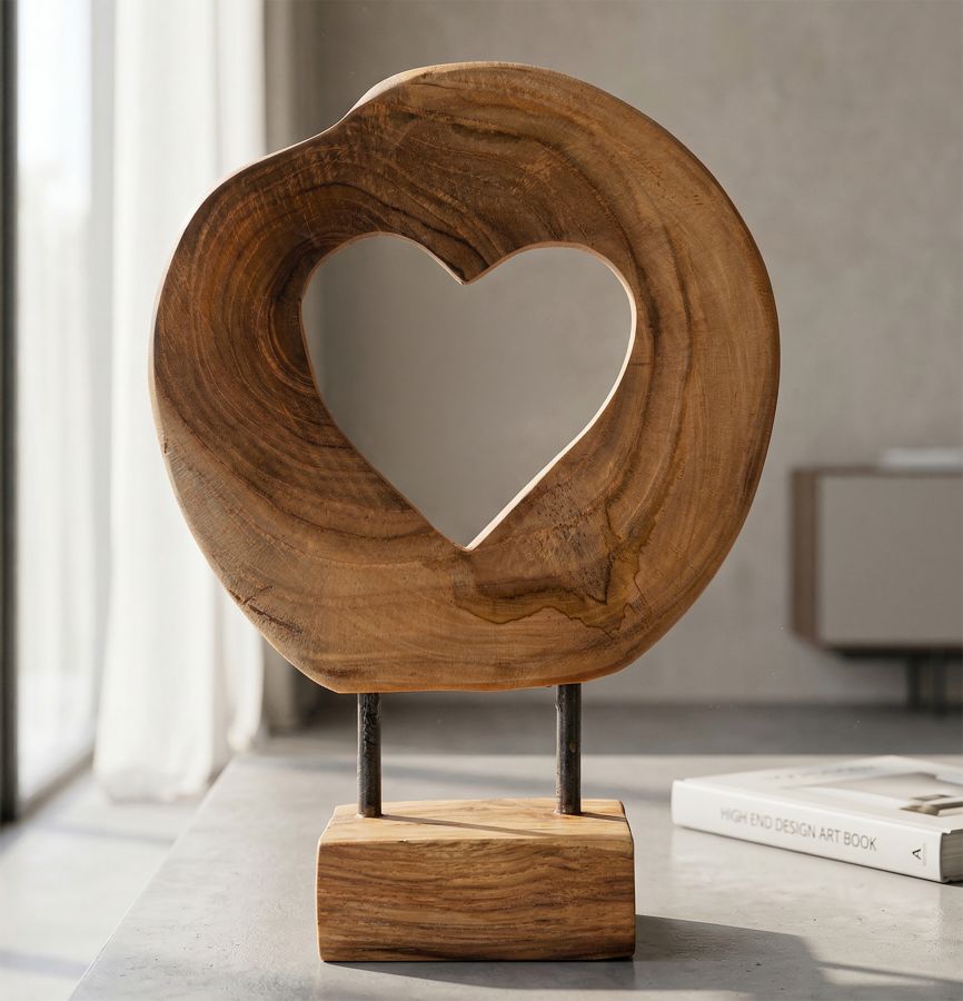 HASI SCULPUTRE TEAK CM 20X10X28 - slika 8