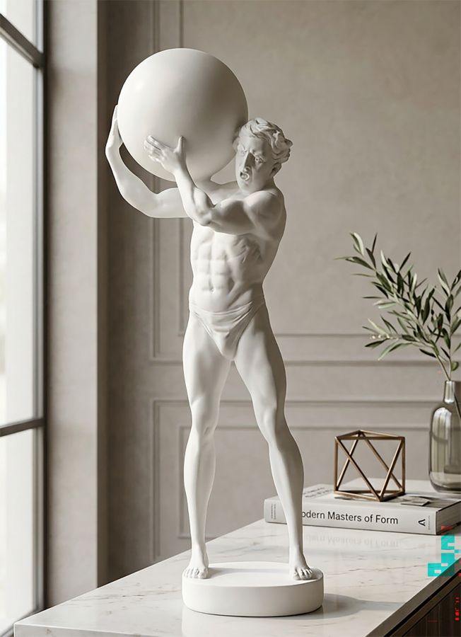 STATUE ATLAS CM 18X12,5X50 - slika 7