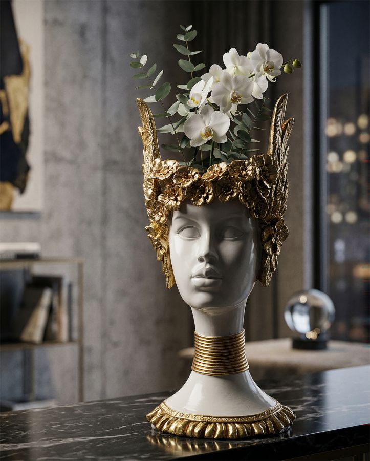 ATHENA STATUE CM 15X14,5X32 - slika 6