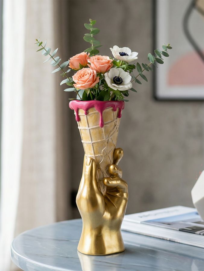 FLOWER POT CONE CM 12,5X11X31 - slika 8