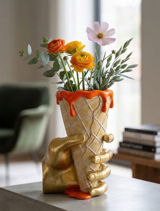 FLOWER POT CONE CM 18X16X26 - slika 9
