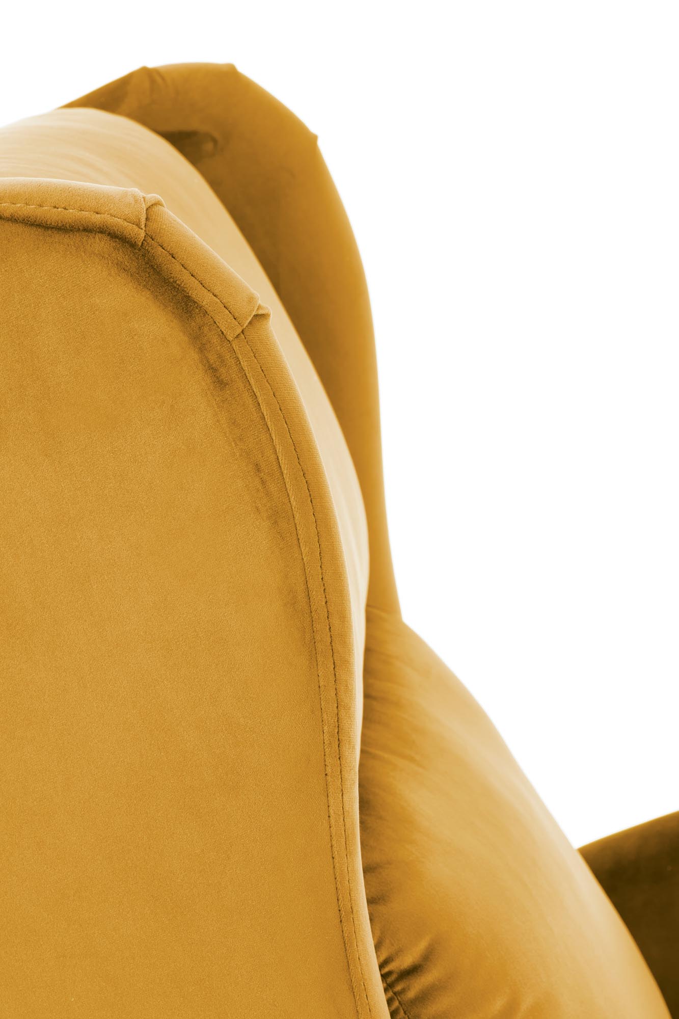 AGUSTIN 2 recliner, color: mustard - slika 6