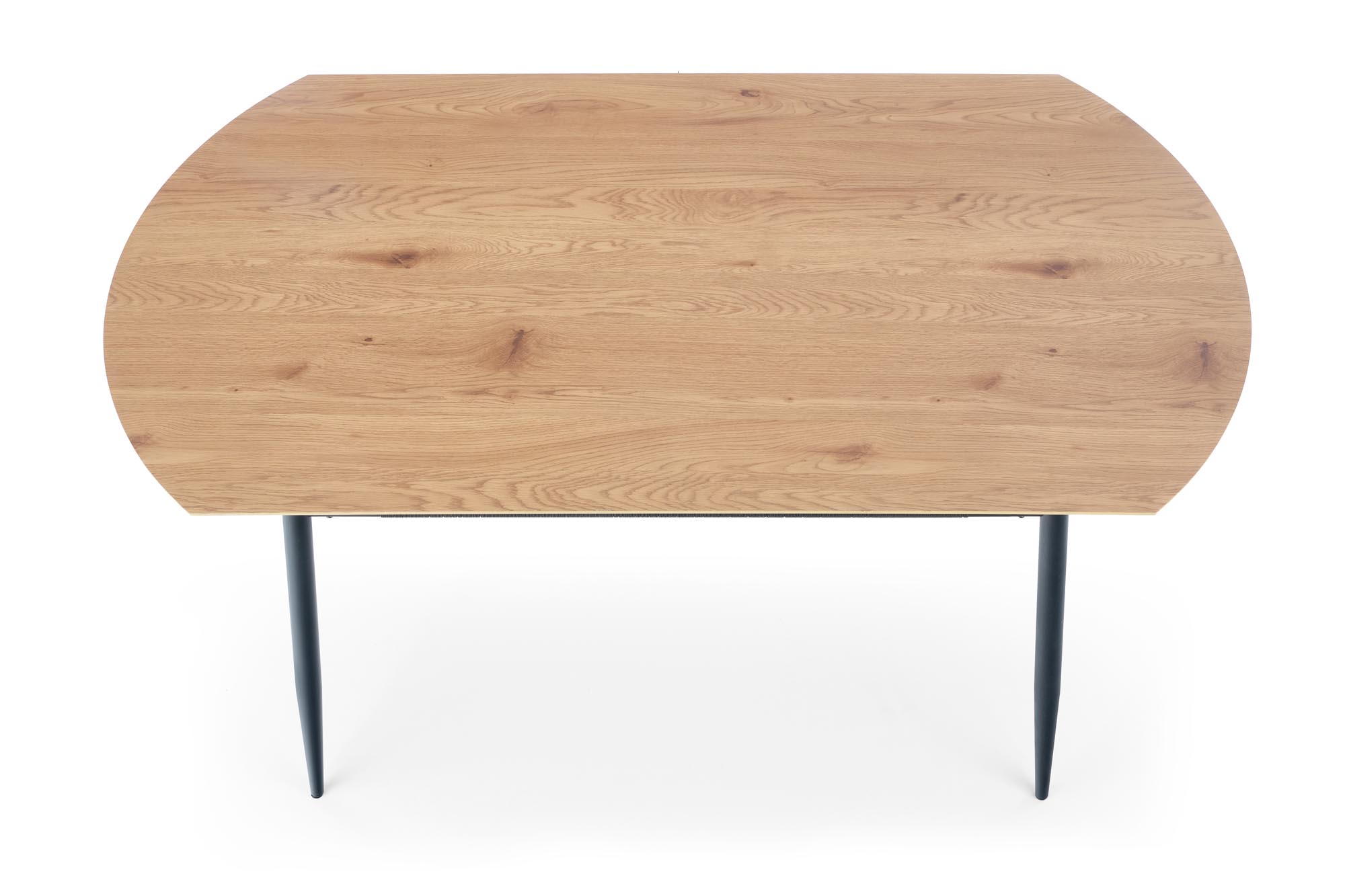JACKSON table, color: top - golden oak, legs - black - slika 15